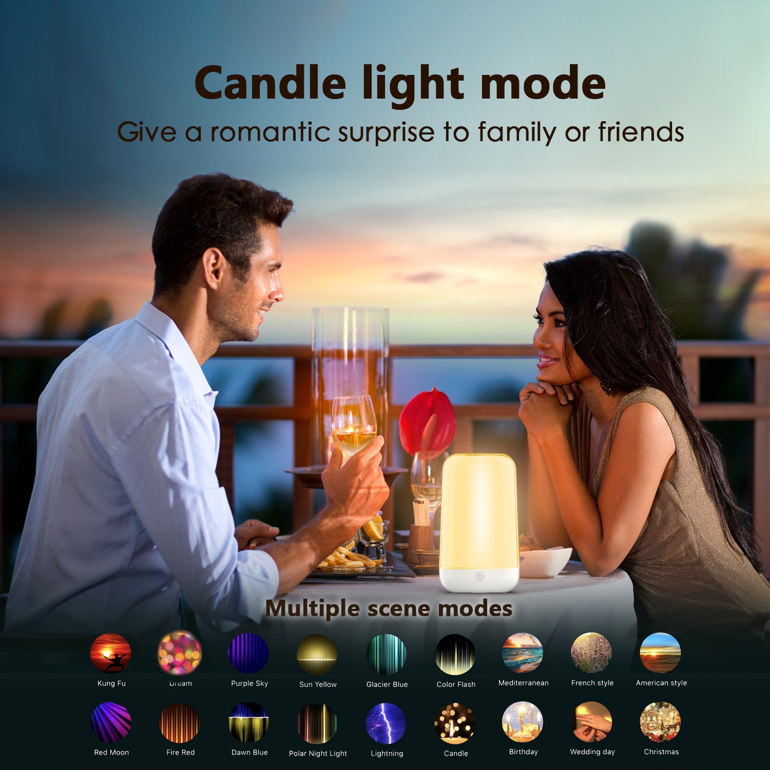 Okwa Smart Breath Speaker Shaped Night Lights