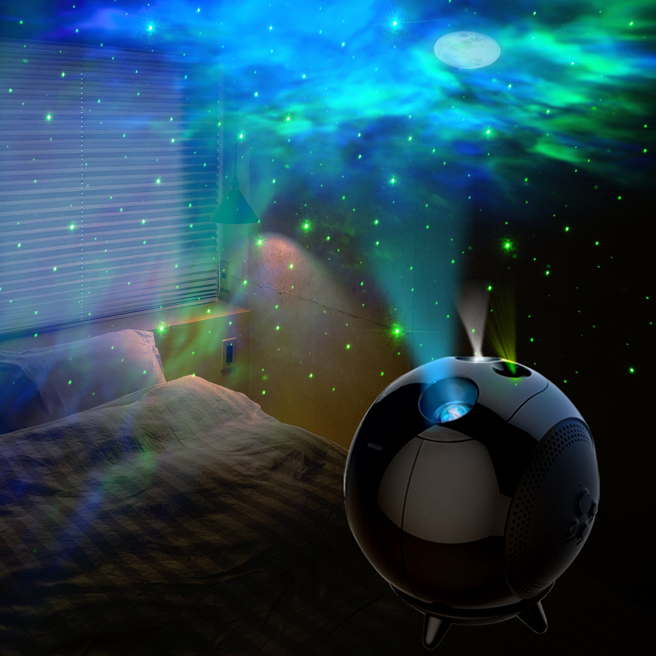 Starball Galaxy Star Projector Night Light