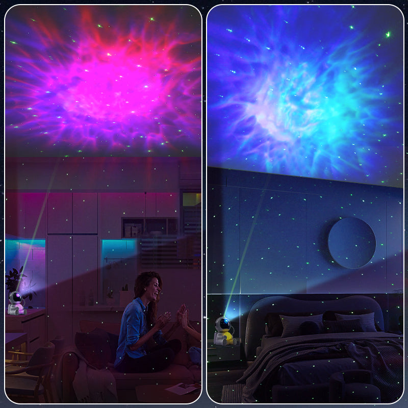 Astronaut Galaxy Projector with Moon Lamp