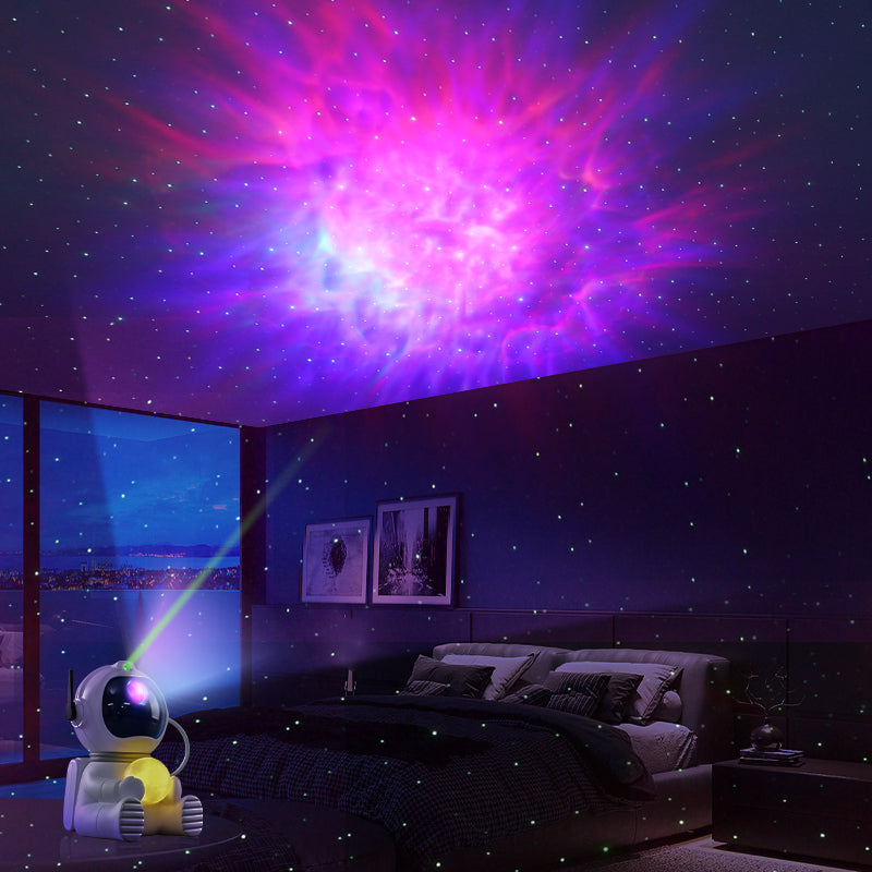 Astronaut Galaxy Projector with Moon Lamp