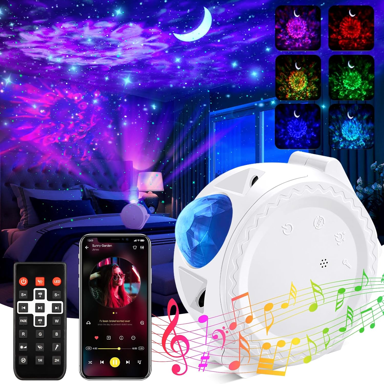 Skylite 2.0 Wifi  Starry Galaxy Projector