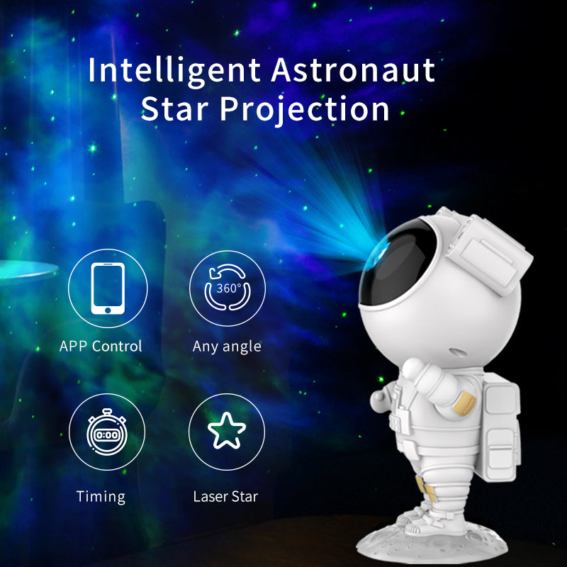 360° Adjustable APP Control Astronaut Galaxy Projector