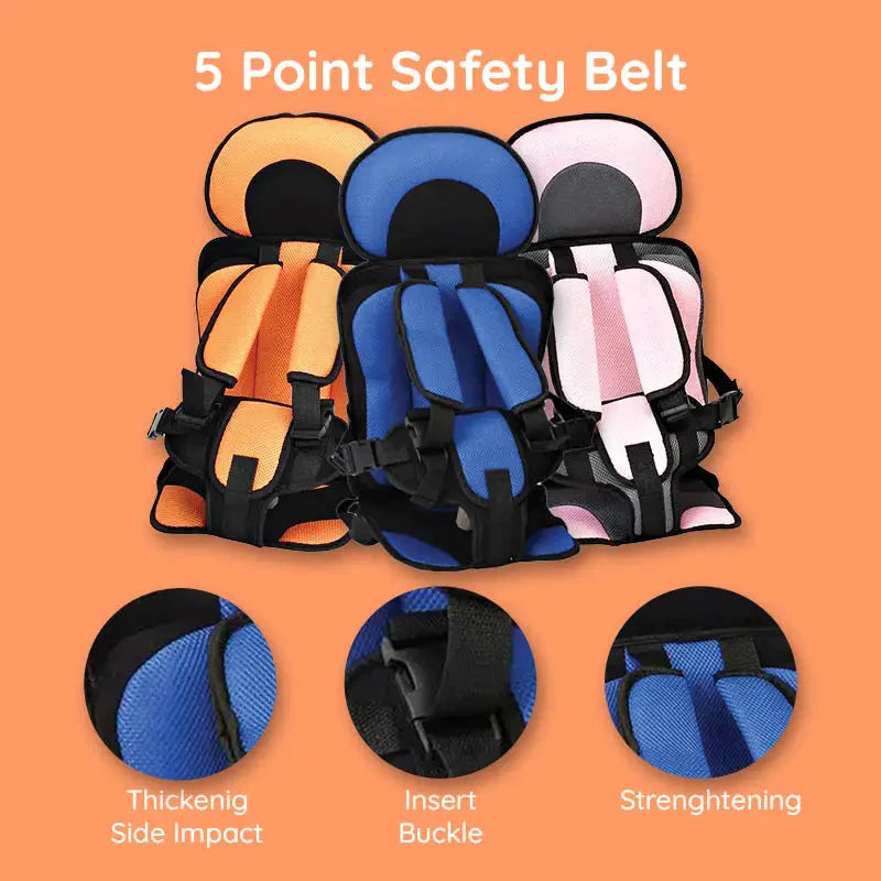 Car Child Safety Protection Seat Portable Booster Kids Cushion